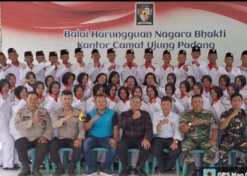 Kapospol Ujung Padang Tegas Jaga Kamtibmas, Sukses Kawal Pengukuhan Paskibra Jelang HUT RI Ke - 80 di Simalungun.