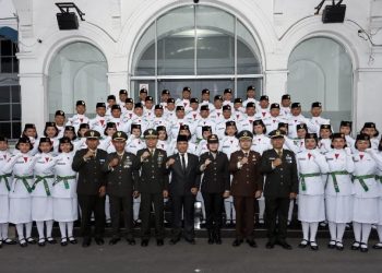 Sebanyak 55 Anggota Paskibraka Kota Pematangsiantar Tahun 2025 dikukuhkan.