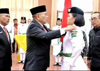 Bupati Simalungun Kukuhkan Anggota Paskibraka 2025 : “Ini Puncak Perjuangan & Awal Tanggung Jawab”.