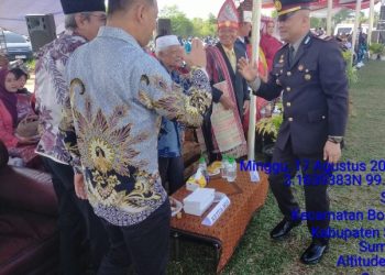 Polsek Perdagangan Jajaran Polres Simalungun Tunjukkan Kinerja Optimal Dalam Menjaga Kamtibmas Melalui Upacara HUT RI Ke - 80.