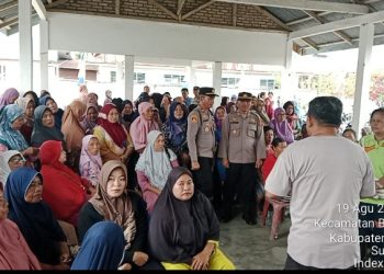 Polsek Bosar Maligas Gelar Pasar Murah, Wujud Kepedulian Polri Bantu Warga Simalungun.