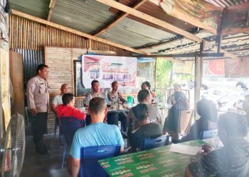 Melalui Jumat Curhat Kamtibmas, Polsek Siantar Utara Mengajak Masyarakat Saling Menjaga Ketertiban.