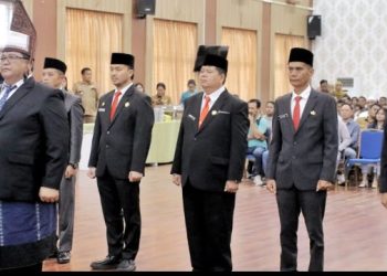Bupati Simalungun Lantik Mixnon Andreas Simamora Sebagai Sekda Simalungun.