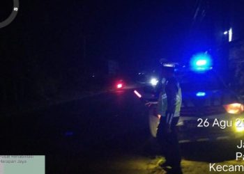 Sat Lantas Polres Simalungun Hadirkan Negara di Jalan Raya, Blue Light Patrol Cegah Balap Liar & Begal.