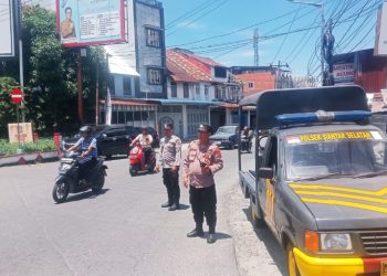 Cegah 3C & Premanisme Siang Hari , Polsek Siantar Selatan Patroli Presisi.