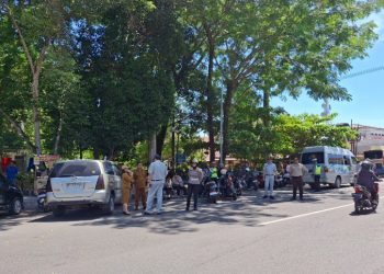 Sat Lantas Polres Pematangsiantar Gelar Razia Gabungan Kepatuhan PKB Tahun 2025.