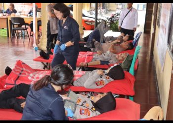 Sambut Hari Jadi Polwan Ke - 77, Polres Pematangsiantar Sumbangkan 50 Kantong Darah.