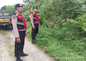 Sat Samapta Polres Pematangsaintar Patroli R4 Antisipasi Karhutla.