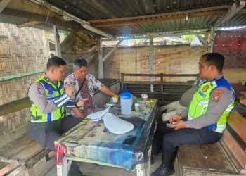 Sat Lantas Polres Simalungun Menyapa Masyarakat, Rawat Keamanan & Ketertiban Untuk Pelopor Keselamatan Berlalu Lintas.