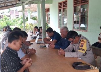 Polres Simalungun Bersama Polsek Tanah Jawa Merawat Kamtibmas Aman & Nyaman Melalui Doa Lintas Agama.