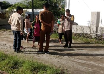 Polsek Siantar Marihat Amankan Seorang Warga Diduga ODGJ Kumat Ganggu Orang.