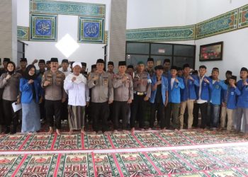 Polres Simalungun Gelar Doa Bersama Santri Anak Yatim & Mahasiswa Demi Persatuan Indonesia Maju.