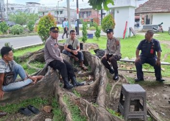 Sambang Kamtibmas Sat Binmas Polres Pematangsiantar Silaturahmi Dengan Masyarakat Ciptakan Situasi Aman & Kondusif.