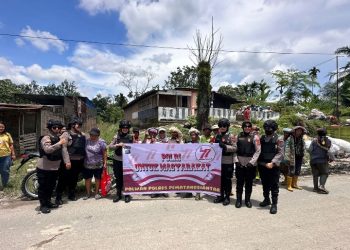 Srikandi Polwan Polres Pematangsiantar Rutin Patroli Dialogis.