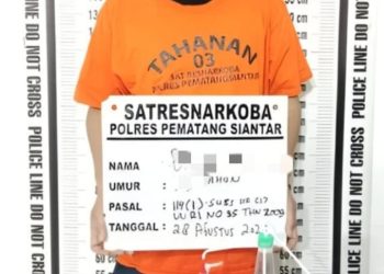 Mencurigakan, Sat Narkoba Polres Pematangsiantar Grebek Rumah & Tangkap BMN.