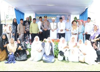 Polsek Bosar Maligas Jaga Persatuan Indonesia dalam Safari Dakwah Maulid Nabi, 500 Jamaah Hadiri Ceramah Habib Ahmad Al Habsyi.