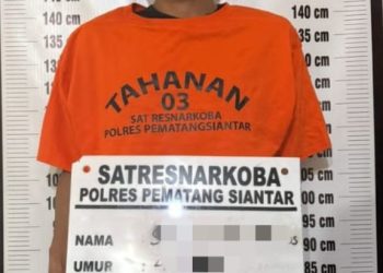 Miliki Sabu 1.06, Sat Resnarkoba Polres Pematangsiantar Tangkap S Dirumahnya.