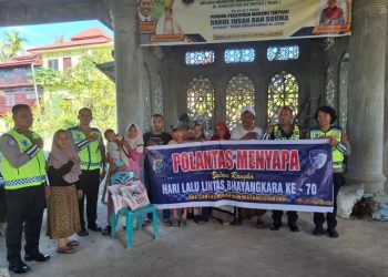 Go To Pesantren di Ponpes Modern,Terpadu Sat Lantas Polres Pematangsiantar Menyapa.