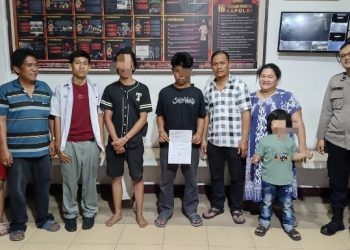 Polsek Siantar Utara Akhiri Dugaan Penganiayaan di Jalan Sriwijaya Dengan Damai.