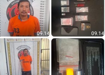 Sat Narkoba Polres Simalungun Tangkap Bandar Sabu Warga Binjai, Asal Sabu Dari Pematang Siantar, Berani Dagang di Simalungun.