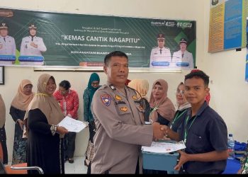 Polsek Siantar Martoba Hadiri Penutupan Pelatihan Hidroponik Berikan Himbauan Kamtibmas.