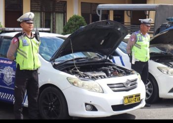 Polres Pematangsiantar Gelar Apel Jam Pimpinan, Pemeriksaan Fisik & ADM Randis.