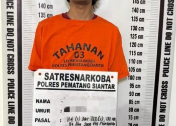 Gerak Gerik Mencurigakan, Pemilik 1,27 Gram Sabu Diamankan Polres Pematangsiantar.