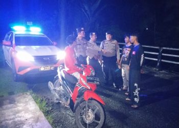 Polres Simalungun Intensifkan Patroli Blue Light di Objek Vital, Antisipasi 3C & Geng Motor.
