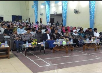 Polsek Tanah Jawa Hadiri Peringatan Maulid Nabi Muhammad SAW, Wujudkan Kedekatan Polri Dengan Masyarakat.