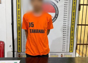 Polsek Tanah Jawa Berhasil Ringkus Pengedar Sabu, Sita 6 Paket Narkotika & Motor.