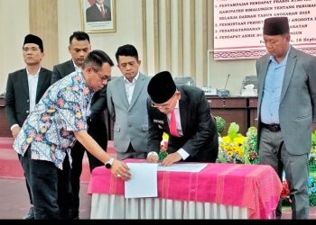 Rancangan Perubahan APBD Kabupaten Simalungun TA 2025 Disetujui DPRD.