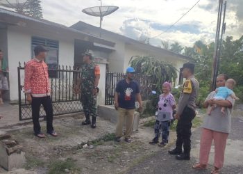 Antisipasi Banjir, Polsek Siantar Martoba Ajak Warga Gotong Royong.
