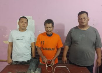Polres Simalungun Berhasil Ringkus Pelaku Pencurian Motor Honda Supra, Kerugian Ditaksir 3 Juta Rupiah.