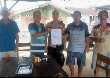 Selisih Paham di Warung Tuak Berakhir Dipolsek Marihat Dengan Problem Solving.