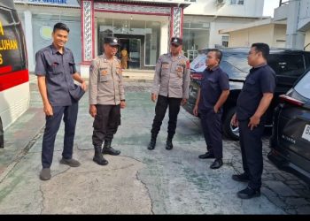Guna Ciptakan Situasi Aman dan Kondusif , Personil Sat Binmas Polres Pematangsiantar Sambang Kamtibmas.