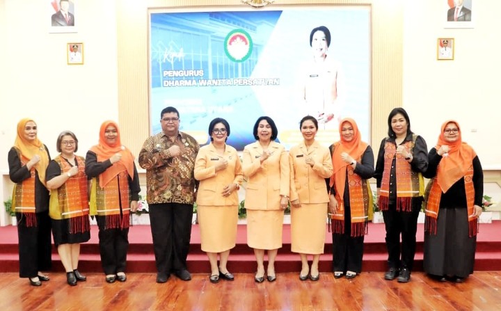 Kunjungan Kerja DWP Sumut di Kabupaten Simalungun : Motivasi & Semangat Baru Bagi DWP Kabupaten Simalungun.