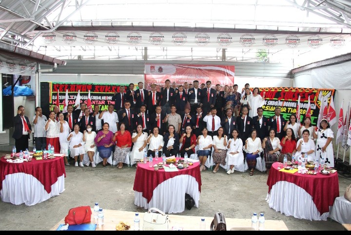 Wali Kota Pematangsiantar Wesly Silalahi, SH, MKn Diwakili Sekda Junaedi Antonius Sitanggang, SSTP, MSi Hadiri Acara Raker II Punguan Simbolon Dohot Boruna Indonesia (PSBI) Wilayah Pematangsiantar Tahun 2025.