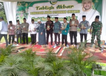 Polsek Tanah Jawa Amankan Tabligh Akbar Maulid Nabi Muhammad SAW, 3.000 Jamaah Hadiri Peringatan di Lapangan Baja Dolok.