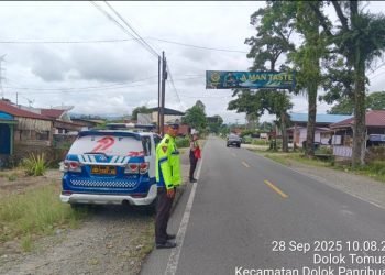 Satlantas Polres Simalungun Gencar Patroli Antisipasi Balap Liar & Begal di Jalur Lintas Siantar - Parapat.