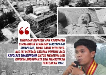 TPL & Masyarakat Sihaporas Berkonflik, PMKRI Pematangsiantar : HAM Kelompok Rentan Dicabuli.