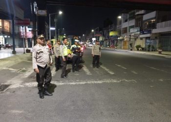 KRYD Hingga Subuh, Polres Pematangsiantar Tindak 7 Sepedamotor Knalpot Brong.