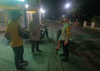 Tinjut Laporan Mayarakat di Call Center 110, Polsek Siantar Barat Cek TKP.