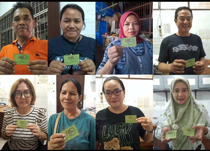 Lebih Dari 90 Persen, Pedagang Gedung IV Pasar Horas Sepakat Ikut Relokasi.