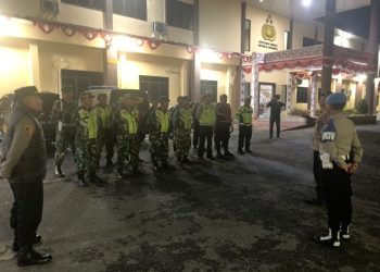 Pantasun Siatuasi Kamtibmas Polres Pematangsiantar Gelar Patroli Skala Besar.