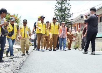 Bupati Simalungun : Pembangunan Infrastruktur Difokuskan Pada Penyediaan Jalan Yang Layak.