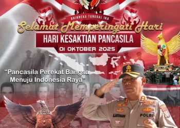 Kapolres Simalungun Ajak Masyarakat Jaga Persatuan di Hari Kesaktian Pancasila 2025.