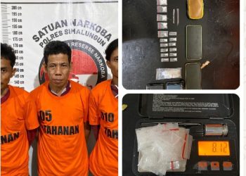 Asik Pesta Sabu, Tiga Pelaku Digerebek Polisi di Bandar Masilam, Sita 8,12 Gram Narkoba.
