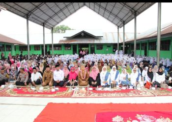 Wali Kota Pematangsiantar Wesly Silalahi, SH, MKn Diwakili Wakil Wali Kota Herlina Hadiri Peringatan Maulid Nabi Muhammad SAW 1447 H di Madrasah Tsanawiyah Negeri (MTsN) Pematangsiantar.
