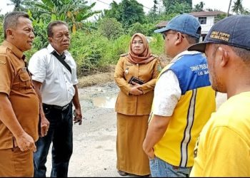 Pemkab Simalungun Upayakan Pengalihan Air Untuk Atasi Banjir di Nagori Negeri Kahean, Tapian Dolok.