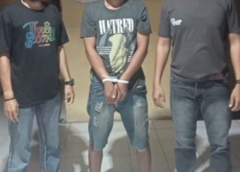 Polsek Siantar Martoba Amankan Pelaku Curas di Jalan Tangki.